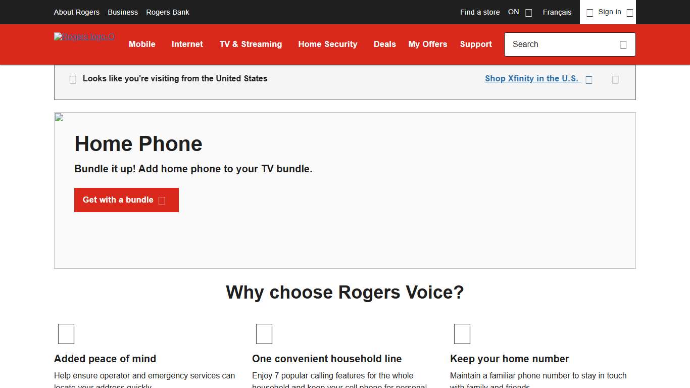 Rogers Voice - Cordless Landline Phone Bundles - Rogers